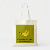Zwei Bananen-Tasche Tragetasche (Vorne)