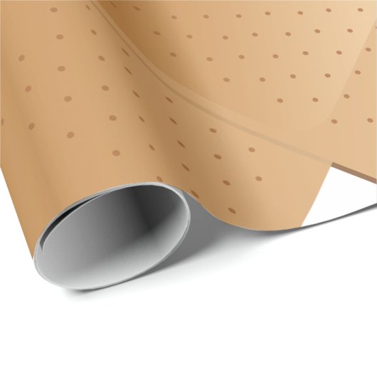 Zwei Bandaien Geschenkpapier (Rolleneckpunkt)