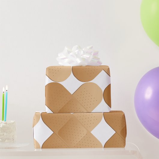 Zwei Bandaien Geschenkpapier