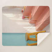 Zwei Bar aus gelbem Holz Sherpadecke (Vorderseite (Horizontal))