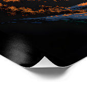 Zwei Bären im dunklen Wald 4 Poster (Ecke)