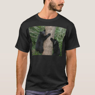 zwei Bären in einem Baum T-Shirt