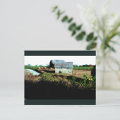 Zwei Barns Postkarte (Stehend Vorderseite)