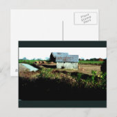 Zwei Barns Postkarte (Vorne/Hinten)