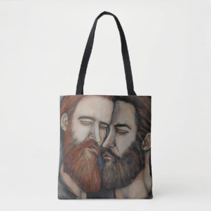 Zwei bärtige Männer Tasche