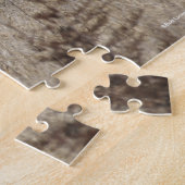 Zwei Bashkir-Curly-Pferde laufen zusammen Puzzle (Seite)