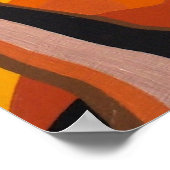 Zwei Bäume Poster (Ecke)