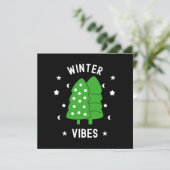Zwei Bäume Winter Vibes (Stehend Vorderseite)