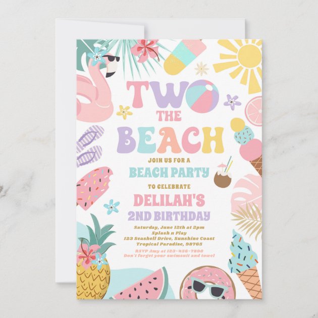 Hello Summer Beach Geburtstag Geschirr – Buntes Partygeschirr Mit Strand-Motiv Für Sommerliche Feiern