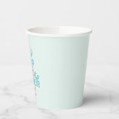 Zwei Beach Surf Beach 2. Geburtstag Paper Cups Pappbecher (Links)