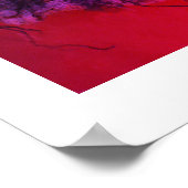 Zwei beängstigende skelettartige Skelette Poster (Ecke)