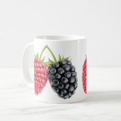 Zwei Beeren Kaffeetasse (Vorderseite Links)