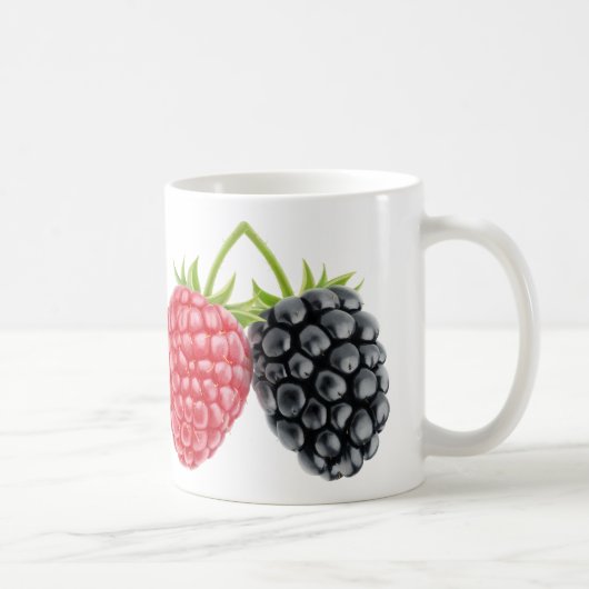 Zwei Beeren Kaffeetasse (Rechts)