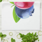 Zwei Beeren Küchentuch (Gefaltet)