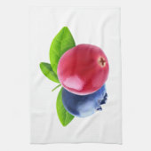 Zwei Beeren Küchentuch (Vertikal)