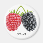 Zwei Beeren Magnet (Vorne)