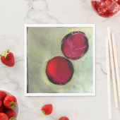 Zwei Beeren Serviette (Beispiel)