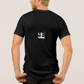 Zwei Beeren Tri-Blend Shirt (Rückseite)