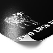 Zwei Beine Bad Sheep Fotodruck (Ecke)