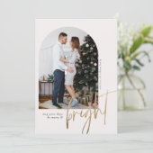 Zwei benutzerdefinierte Fotos - Heller Text rot -  Einladung (Stehend Vorderseite)