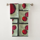 Zwei Berries Badhandtuch Set (Insitu)