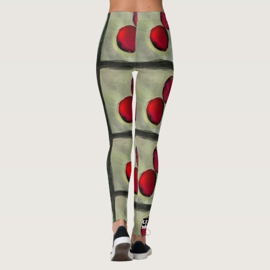 Zwei Berries Leggings (Rückseite)