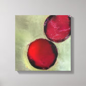 Zwei Berries Leinwanddruck (Vorderseite)