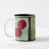 Zwei Berries Zweifarbige Tasse (Links)