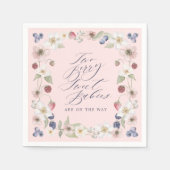 Zwei Berry Sweet Babies Wild Berry & Blume Dusche Serviette (Vorderseite)