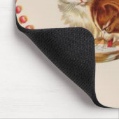 zwei bezaubernde Kätzchen Mousepad (Ecke)