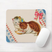 zwei bezaubernde Kätzchen Mousepad (Mit Mouse)