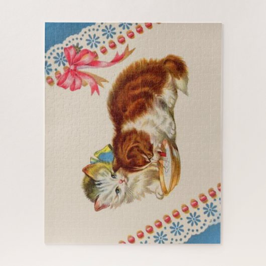 zwei bezaubernde Kätzchen Puzzle (Vertikal)