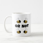 Zwei Bienen oder nicht zwei Bienen Kaffeetasse (Links)