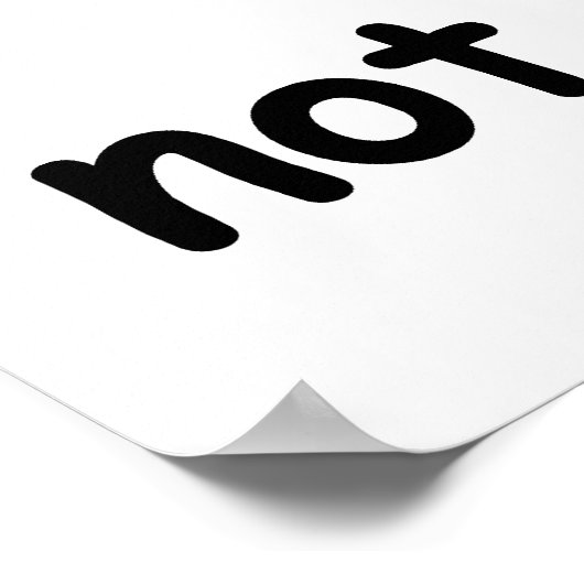 Zwei Bienen oder nicht zwei Bienen Poster (Ecke)