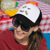 Zwei Bienen oder nicht zwei Bienen Truckerkappe