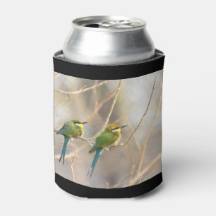 Zwei Bienenfresser Dosenkühler