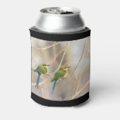 Zwei Bienenfresser Dosenkühler (Kanne Rückseite)