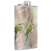 Zwei Bienenfresser Flachmann (Rechts)