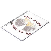 zwei Bier Notizblock (Linke Seite)