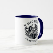 Zwei Bier oder nicht zwei Bier Tasse (VorderseiteRechts)