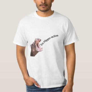 Zwei Big Mouth Hippo-T - Shirt