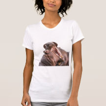 Zwei Big Mouth Hippo-T - Shirt