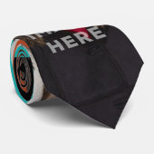 Zwei Bild-Foto-lustiger Krawatte (Gerollt)