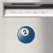 ZWEI BILLIARDS-BALL MAGNET (In Situ (Geschirrspüler))