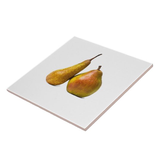 Zwei Birnen Fliese (Seite)