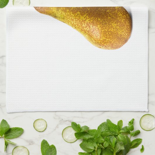 Zwei Birnen Küchentuch (Gefaltet)