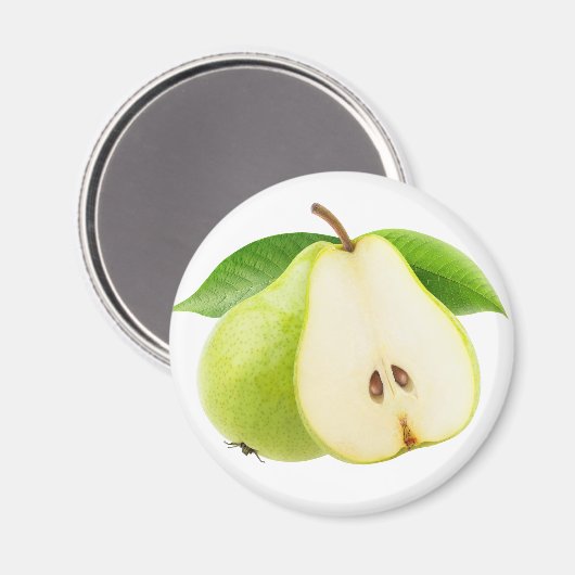 Zwei Birnen Magnet (Vorderseite/Rückseite)