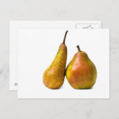 Zwei Birnen Postkarte (Vorne/Hinten)