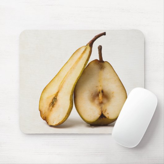 Zwei Birnenhälften - meine süße und perfekte Hälft Mousepad (Mit Mouse)
