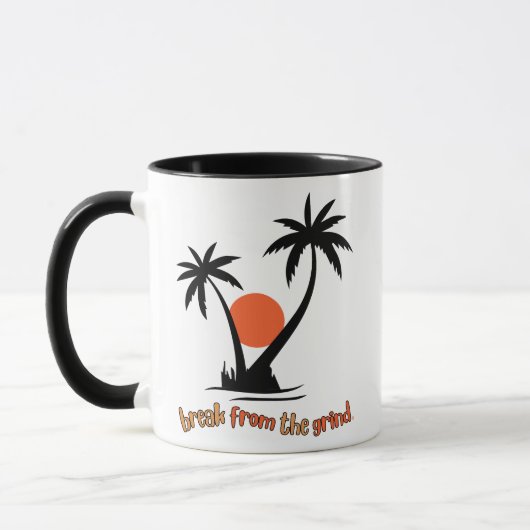 Zwei Black Palms BFTG Kaffee Tasse (Links)